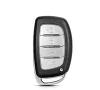 AEIOUPMMA Carcasa para Llave de Coche a Distancia Plegable de 4 Botones para Hyundai Tucson Elantra Sonata 2016 2017 2018 TOY40