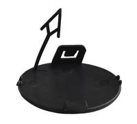 AEIOUPMMA Cubierta de Ojo de Gancho de Remolque Cubierta de Ojo de Gancho de Remolque de plástico Parachoques Delantero para Jeep para Compass 2017-2020 53222427