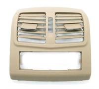 AEIOUPMMA Cubierta de Rejilla de ventilación de Salida de Aire Acondicionado de Flujo Consola Central Trasera Interior automóvil para Mercedes Benz W212 2009-2011(Beige)