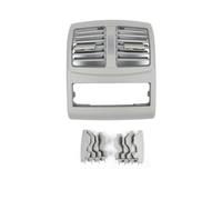 AEIOUPMMA Cubierta de Rejilla de ventilación de Salida de Aire Acondicionado de Flujo Consola Central Trasera Interior automóvil para Mercedes Benz W212 2009-2011(Gray)