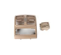 AEIOUPMMA Cubierta de ventilación Consola Central Trasera, Rejilla de ventilación de Salida de Aire Fresco para Mercedes Benz Clase E W212 2128301354 (Modelo A Beige Oscuro)