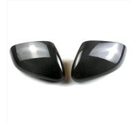 AEIOUPMMA Cubierta del Espejo retrovisor de la Puerta de Fibra de Carbono Real del Coche para Jaguar XE XF XEL XFL XJL I-Pace 2011-2018