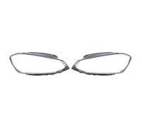 AEIOUPMMA Cubierta del Faro Delantero Cubierta Transparente del Faro Máscara de la lámpara Pantalla de la lámpara Lente Cristal para VW Golf 7 MK7 GTI 2014 2015 2016 2017(Left)