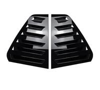 AEIOUPMMA Cubierta la persiana la Ventana Trasera del automóvil,moldura persianas Laterales ventilación,Fibra Carbono ABS para VW Golf 6 MK6 2008 2009 2010 2011 2012(Gloss Black)