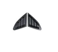 AEIOUPMMA Cubierta la persiana la Ventana Trasera del automóvil,Rejilla ventilación Lateral,moldura Exterior para Chevrolet Malibu 2016 2017 2018 2019 2020 2021(Gloss Black)