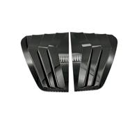 AEIOUPMMA Cubierta la persiana la Ventana Trasera Exterior del automóvil,moldura persianas ventilación Laterales para VW Golf MK7 MK7.5 2013 2014 2015 2016 2017 2018 2019(Gloss Black)