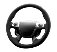 AEIOUPMMA Cubierta Trenzada para Volante de Coche para Ford Focus 3 ST C-MAX Energi Hybrid Kuga 2012-2016