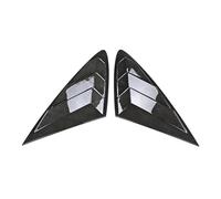 AEIOUPMMA Embellecedor Adhesivo para Cubierta persiana Lateral Ventana Trasera,Accesorio Fibra Carbono ABS para Hyundai Sonata 2020 2021 2022(Carbon)