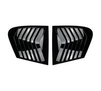 AEIOUPMMA Embellecedor Adhesivo para Cubierta persiana Lateral Ventana Trasera con portón Trasero,ABS,Carbono para BMW 1 Series F20 118i 120i 2011-2019(Gloss Black)