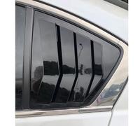 AEIOUPMMA Embellecedor Adhesivo para la Cubierta del Obturador Lateral la Ventana Trasera,Entrada Aire ABS,Fibra Carbono,Color Negro,sedán para Honda Accord 9th 2014-2017(Gloss Black)