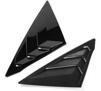 AEIOUPMMA Embellecedor Adhesivo para la Cubierta del Obturador Lateral la Ventana Trasera,Entrada Aire ABS,Fibra Carbono,Color Negro,sedán para Honda Civic 11th Gen 2022(Gloss Black)