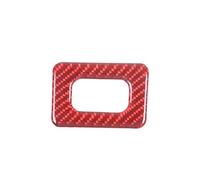 AEIOUPMMA Embellecedor Adhesivo para Marco de Interruptor de luz de Lectura de Coche, Fibra de Carbono Suave, para Interior para Hummer H3 2005-2009