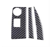 AEIOUPMMA Embellecedor Adhesivo para Panel de navegación de Consola Central de Coche, Fibra de Carbono Suave, para Corvette C7 2014-2019