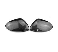AEIOUPMMA Embellecedor de Cubierta de Espejo retrovisor Lateral de Fibra de Carbono, Marco de Tapas de Espejos Laterales para Golf 8 MK8 2020 2021