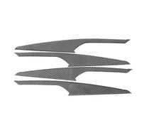 AEIOUPMMA Embellecedor de Fibra de Carbono Suave para Panel Interior de Puerta de Coche para BMW X3 G01 2018 2019 2020 2021 2022 2023