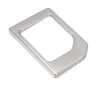 AEIOUPMMA Embellecedor de Marco para Panel de Cambio de Marchas de Consola Interior de automóvil de Acero Inoxidable para Toyota Tundra 2014-2021 (no Apto para RHD)
