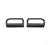 AEIOUPMMA Embellecedor de Panel de Salida de ventilación del Aire Acondicionado del Tablero del automóvil para Toyota Tacoma 2024, Accesorios Interiores del automóvil de Fibra de Carbono