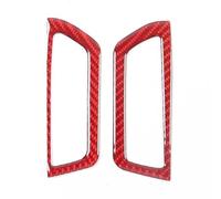 AEIOUPMMA Embellecedor del Marco de Salida de Aire del Pilar A Interior del Coche de Fibra de Carbono para Nissan Titan 2016-2023