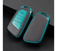 AEIOUPMMA Estuche para Llave de Coche para Chery EQ1 Little Ant para QQ Ice Cream, Funda Protectora para Mando a Distancia, Accesorios (Estuche Verde)