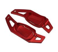 AEIOUPMMA Extensión de Palanca de Cambios para Volante, Caja de Cambios, 2 Piezas para Audi Steering Wheel R8 RS3 RS5 2017-2018 RS6 S5 TT RS(Red)
