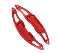 AEIOUPMMA Extensión de Palanca de Cambios para Volante de Coche, 2 Piezas para Mazda Mazda 3 Mazda 6 2014-2018 CX5 CX-5 2016 2017 2018 Car Steering Wheel Shift Paddle Extension Shifter 2pcs(Red)