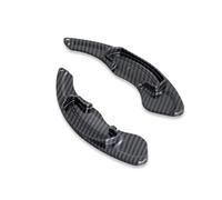 AEIOUPMMA Extensión de Palanca de Cambios para Volante de Coche, ABS, Fibra de Carbono para Honda Civic G10 Accord EX CR-V Odyssey para Acura MDX MDX RDX(Carbon Black)