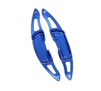 AEIOUPMMA Extensión de Volante de Aluminio con Palanca de Cambios, 2 Piezas para Mazda 3 6 CX-4 CX5 2016 2017 2018 Atenza Axela 2014-2018(Blue)