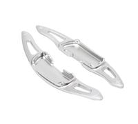 AEIOUPMMA Extensión de Volante de Aluminio con Palanca de Cambios, 2 Piezas para Mazda 3 6 CX-4 CX5 2016 2017 2018 Atenza Axela 2014-2018(Silver)