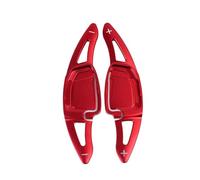 AEIOUPMMA Extensión para Volante de Coche con paletas de Cambio, 2 Piezas para Audi RS3 RS4 RS5 RS6 RS7 RS e-Tron GT 2021 2022 2023(Red)