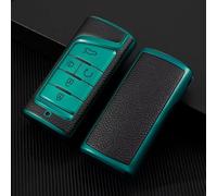 AEIOUPMMA Funda de Cuero TPU para Llave de Coche, Funda para Llavero (Estuche Verde) para Gac Trumpchi Gs4 Gm8 Ga3 Ga6 Sgs7 Ga4 Gs5 Gs3 Legend Gs8