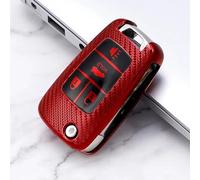 AEIOUPMMA Funda de TPU para Llave de Coche, Funda Protectora para Llavero para Chevrolet Cruze, Opel Insignia, Astra J, Zafira C, Mokka Encore, Accesorios (Funda para Llave roja)