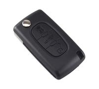 AEIOUPMMA Funda para Llave de Coche con Control Remoto de 3 Botones, Hoja sin Cortar, Funda Protectora para Citroen C2 C3 C4 C5 C6