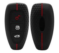 AEIOUPMMA Funda para Llave, Funda para Mando a Distancia de Silicona, protección para el Coche, Accesorios, Carcasa de Goma para Ford Fiesta B-MAX C-MAX Mondeo para Galaxy S-MAX
