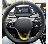 AEIOUPMMA Funda para Volante de Coche para Volkswagen Golf 7 6 MK7 MK6 Polo Passat B8