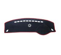 AEIOUPMMA Funda Protectora para salpicadero,Parasol,Alfombra,para Hyundai Grandeur Azera 2006 2007 2008 2009 2010 2011(Red Edge (RHD),Polyester)