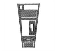 AEIOUPMMA Kit de Cubierta de Panel de Cambios de Consola Central de Coche de Fibra de Carbono Real para Chevrolet Corvette C3 1968-1982, Accesorios de moldura, B