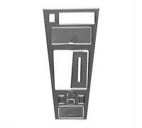 AEIOUPMMA Kit de Cubierta de Panel de Cambios de Consola Central de Coche de Fibra de Carbono Real para Chevrolet Corvette C3 1968-1982, Accesorios de moldura, A