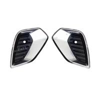 AEIOUPMMA Marco antiniebla parachoquesantero Cubierta Carcasa Rejilla antiniebla Tapa embellecedor antiniebla Bisel Tapa capó para Buick Regal GS 2017 2018 2019(with Hole 1pair)