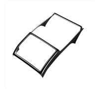 AEIOUPMMA Marco de Salida de ventilación del Aire Acondicionado Trasero de Color Negro Brillante para Toyota Alphard 40 Series 2023+