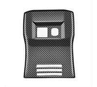 AEIOUPMMA Marco de Salida de ventilación del Aire Acondicionado Trasero del automóvil, Cubierta de Panel Anti-Retroceso, moldura de Fibra de Carbono para Toyota Tacoma 2024