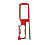 AEIOUPMMA Marco Decorativo para portavasos de Agua de ABS,para CONDUCCIÓN A LA Izquierda para Audi TT 2008-2014(Carbon Fiber Red)