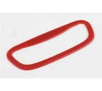 AEIOUPMMA Marco embellecedor para manija Puerta Trasera de Maletero Adhesivo con Lentejuelas ABS para Jeep Compass 2017(Red)