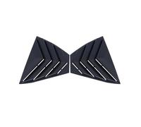 AEIOUPMMA Panel persianas Ventana Trasera,moldura Cubierta,plástico Negro,Fibra Carbono para Nissan Sentra Sylph2020-2024(ShinBlack)