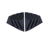 AEIOUPMMA Panel persianas Ventana Trasera,moldura Cubierta,plástico Negro,Fibra Carbono para Nissan Sentra Sylph2020-2024(Carbon Fiber Look)