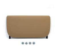 AEIOUPMMA para BMW 5 7 GT Series F10 F11 F01 F02 F07 2009 2010 2011 2012 2013 Funda de Bolsillo de Almacenamiento para Respaldo de Asiento de Coche de Cuero (marrón sábalo)