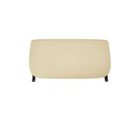 AEIOUPMMA para BMW 5 7 GT Series F10 F11 F18 F01 F02 F07 520 Asiento Interior del automóvil Respaldo de Cuero Panel de Almacenamiento Cubierta Panel de moldura del Respaldo del Asiento (Beige)