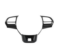 AEIOUPMMA para MG ZS HS 2024, Cubierta de Panel de Botones para Volante de automóvil, moldura Decorativa, Accesorios Interiores de Fibra de Carbono