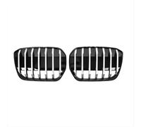 AEIOUPMMA Parachoques Delantero Plateado con Rejilla de riñón, Rejilla de Entrada de Aire, Kit de carrocería para Carreras de Autos para BMW G08 IX3 2020-2023 M