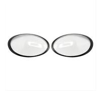 AEIOUPMMA Parasol para Faro Delantero Izquierdo de Coche, Cubierta de Lente Transparente, Borde Negro Transparente para Porsche 991 911 Targa Carrera 2012-2018