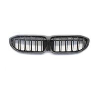 AEIOUPMMA Parrilla Delantera de Carreras para automóvil de Color Negro Brillante, Rejilla Tipo riñón de Doble línea, moldura ABS Serie 3 para BMW G20 2019 51138072085